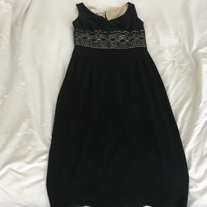 Kay Unger formal black dress